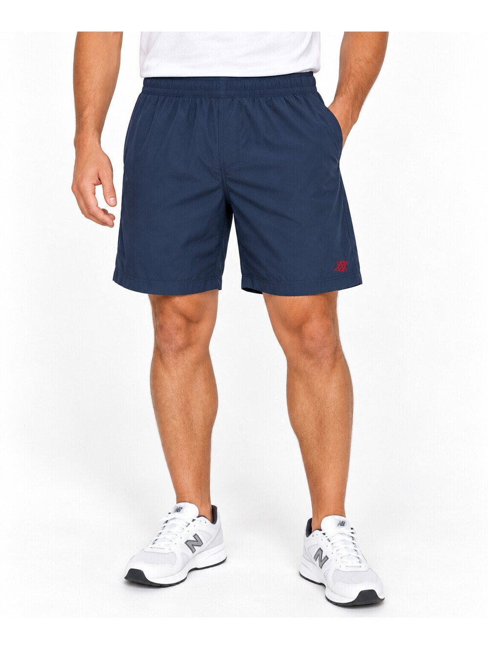 Rhone Men’s Performance Athletic Shorts Navy Blue Size Large Running Gym